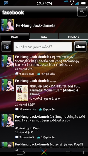Theme transparent fb - Preview 1