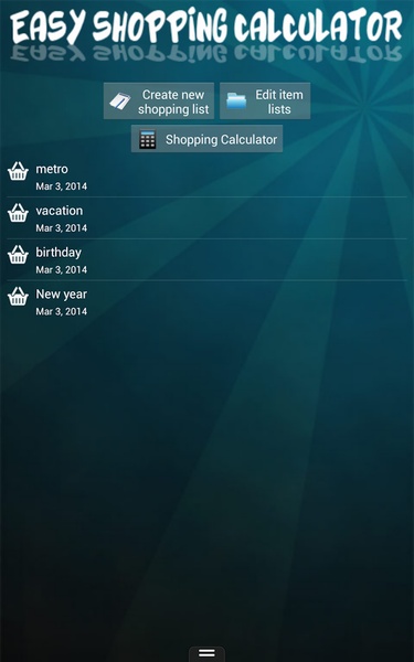 Easy Shopping Calculator - Preview 2