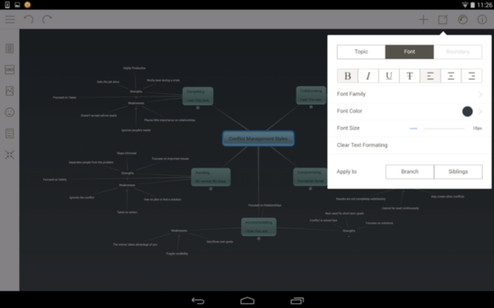Mindomo - Preview 1