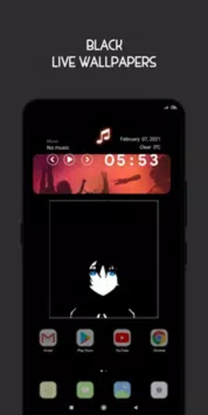 Black Live Wallpapers - Preview 4