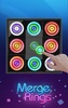 Merge Rings Neon - Drag n Fuse screenshot 1
