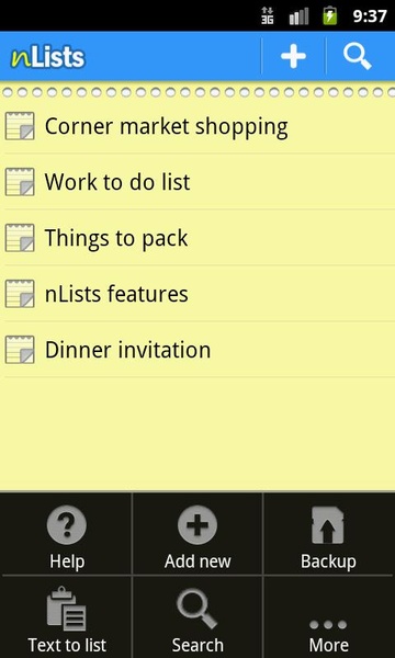nLists - Preview 8