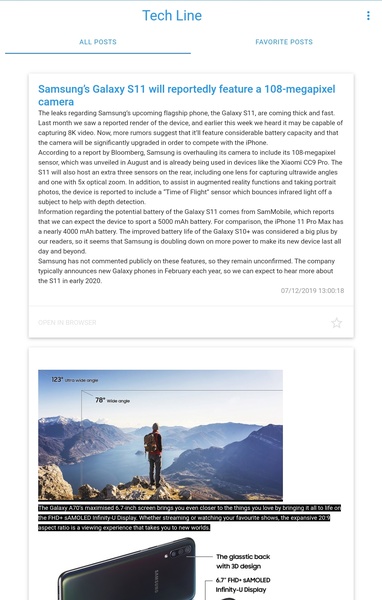 Tech Line - Preview 1