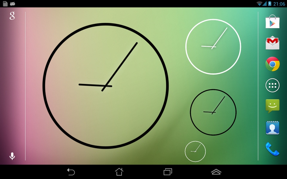 Resizable Clock - Preview 2