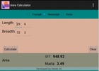 Area Calculator screenshot 2