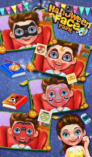 Halloween Face Paint - Preview 3