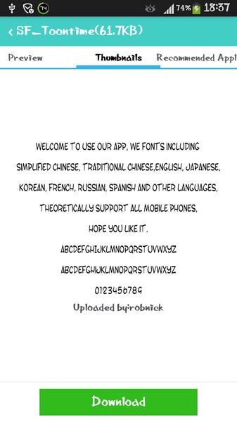 Awesome Fonts - Preview 2