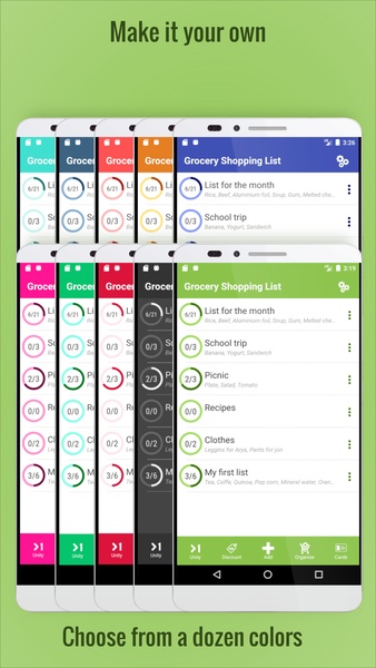 Shopping lists - Preview 3