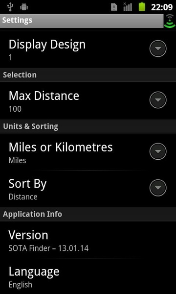 SOTA Finder - Preview 1