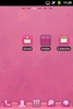 GO Launcher EX Theme Pink screenshot 3