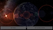 Earth Planet 3D live wallpaper screenshot 2