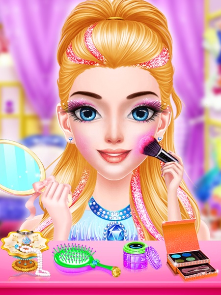 open lace back dress Mideer 3-in-1 Princess Dress-Up & Makeup Set Gift Toy  DIY Fantasy Play with Outfits & Gems