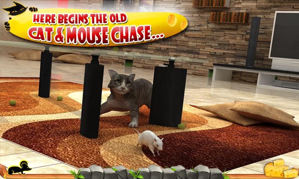 Crazy Cat vs. Mouse 3D - Preview 2