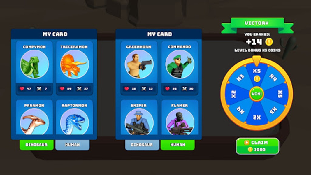 Dinosaurs Battle - Preview 1