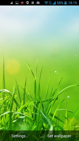G3 Grass Live Wallpaper - Preview 2