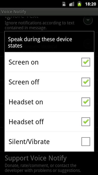 Voice Notify - Preview 1