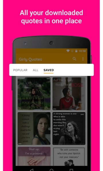 Girly Quotes - Preview 2