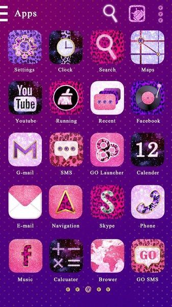 My Diamond GOLauncher EX Theme - Preview 3