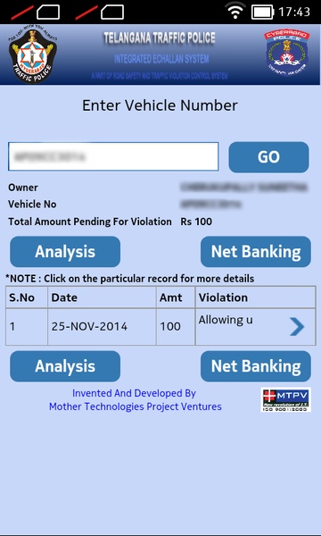 eChallan Cyberabad - Preview 4