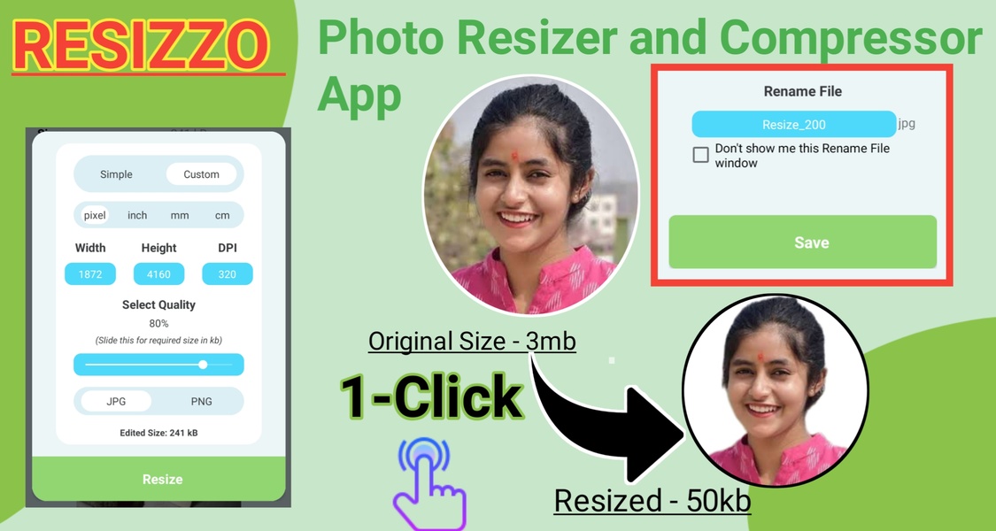 Resizzo- Reduce photo size app - Preview 5