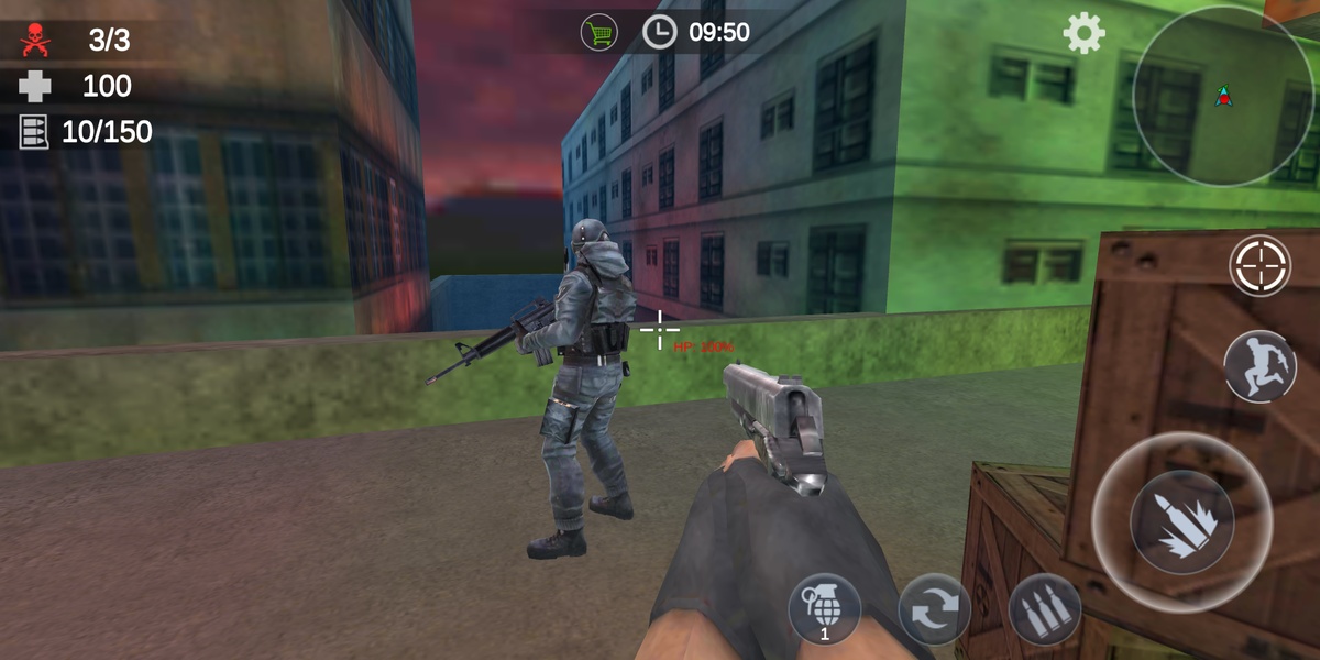 Jogo de luta 3d simulador de sobrevivência lutador zumbi ação de tiro jogos  grátis para crianças::Appstore for Android