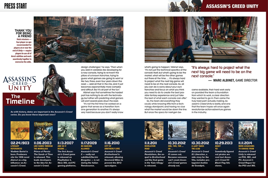 Launch Day Magazine - Assasins Creed Unity Edition - Preview 3