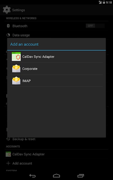 CalDAV Sync Adapter - Preview 2