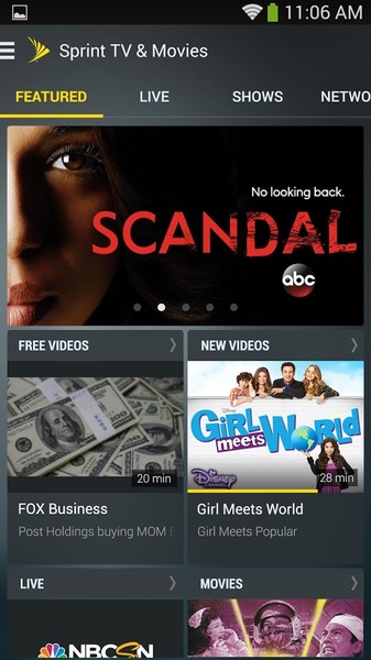 Sprint TV & Movies - Preview 5
