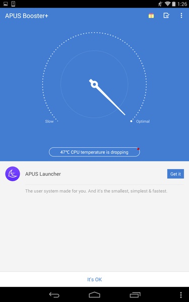 APUS Boost Speed Up and Optimize - Preview 3