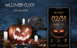Halloween Spooky Digital Clock screenshot 5