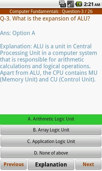 Computer Science MCQ - Preview 2