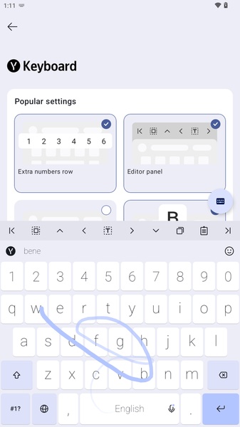 Yandex.Keyboard - Preview 1