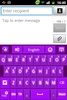 GO Keyboard Royal Purple theme screenshot 5
