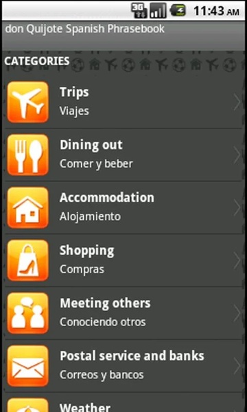 don Quijote Spanish Phrasebook - Preview 5