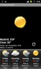 Smoked Glass Digital Weather Clock Widget screenshot 3