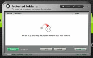 Protected Folder screenshot 2