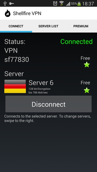 Shellfire VPN - Preview 5