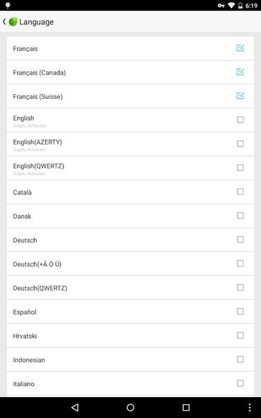 French for GO Keyboard - Emoji - Preview 5
