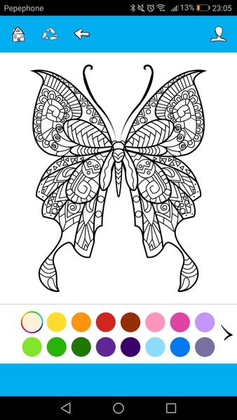 Butterfly Coloring - Best Pages - Preview 6