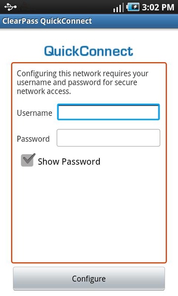 ClearPass QuickConnect - Preview 1