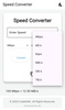 Unit Swap - Speed Converter Application screenshot 4