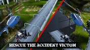 Helicopter Rescue Car Games screenshot 2