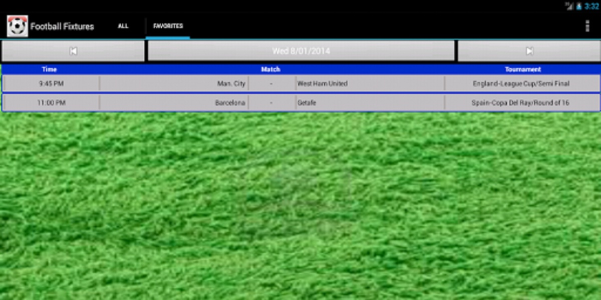 Football Fixtures - Preview 2