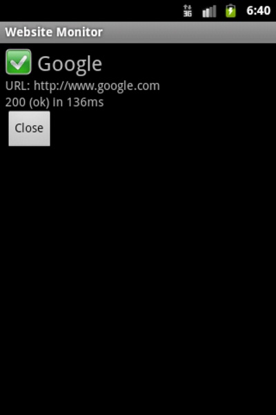 Website Monitor - Preview 2