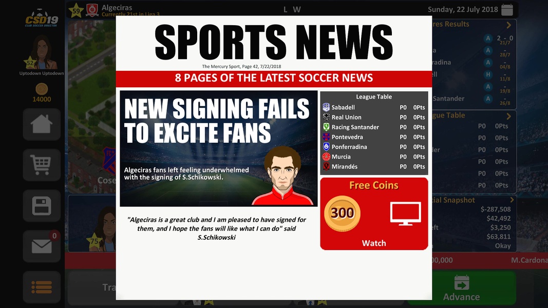 Club Soccer Director 2019 - Preview 9