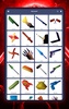 Origami weapons, paper schemes screenshot 5
