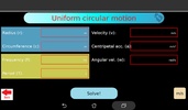 Physics problem solver: Motion screenshot 4
