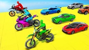 Superhero Car Stunt Game 3D screenshot 2