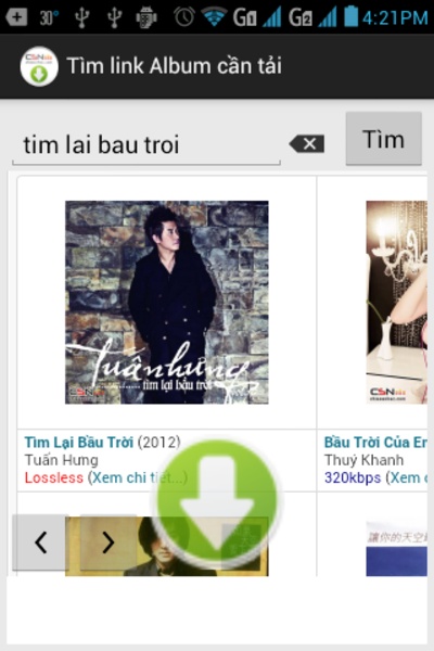 ChiaSeNhac.Com Album Downloader - Preview 6