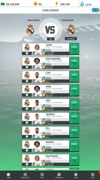 Real Madrid Fantasy Manager - Preview 10